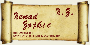 Nenad Zojkić vizit kartica